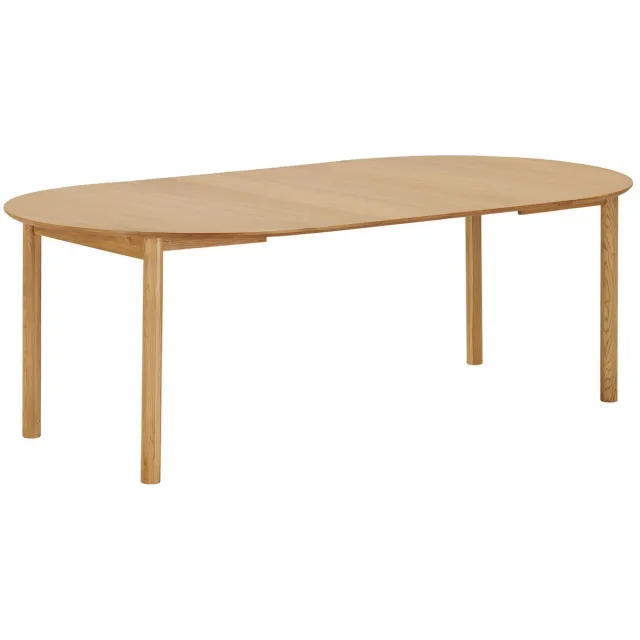 House Nordic Eettafel Bundaberg - Rechthoek - Eiken Fineer - Uitschuifbaar 120/220cm - 4-6 Personen