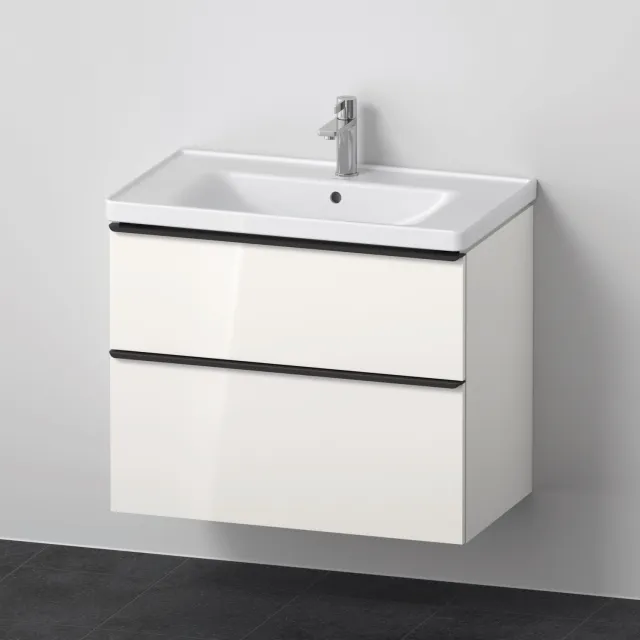 Duravit Badkamermeubelset Duravit D-Neo Wastafel Keramiek 80x48x62.5 cm Hoogglans Wit