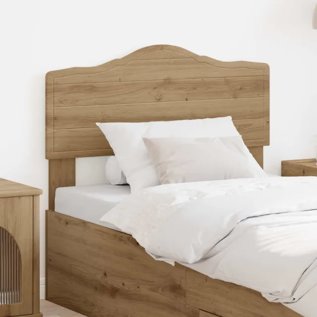 vidaXL Hoofdbord Artisan Eiken Bewerkt hout Bruin