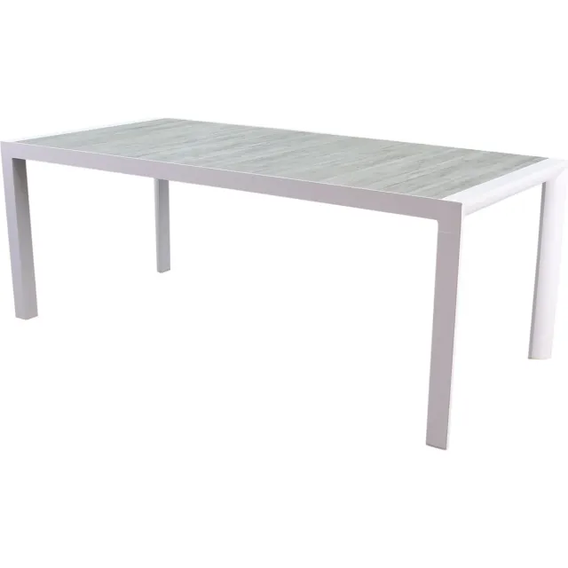 AVH-Collectie New Delhi dining tuintafel 220x100xH74,5 cm wit