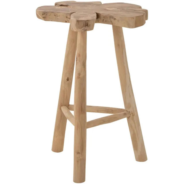 J-Line Bijzettafel Teak Hout Naturel