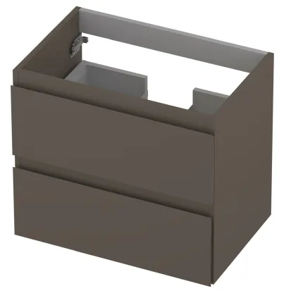 Ink onderkast 2 laden greeploos mat taupe