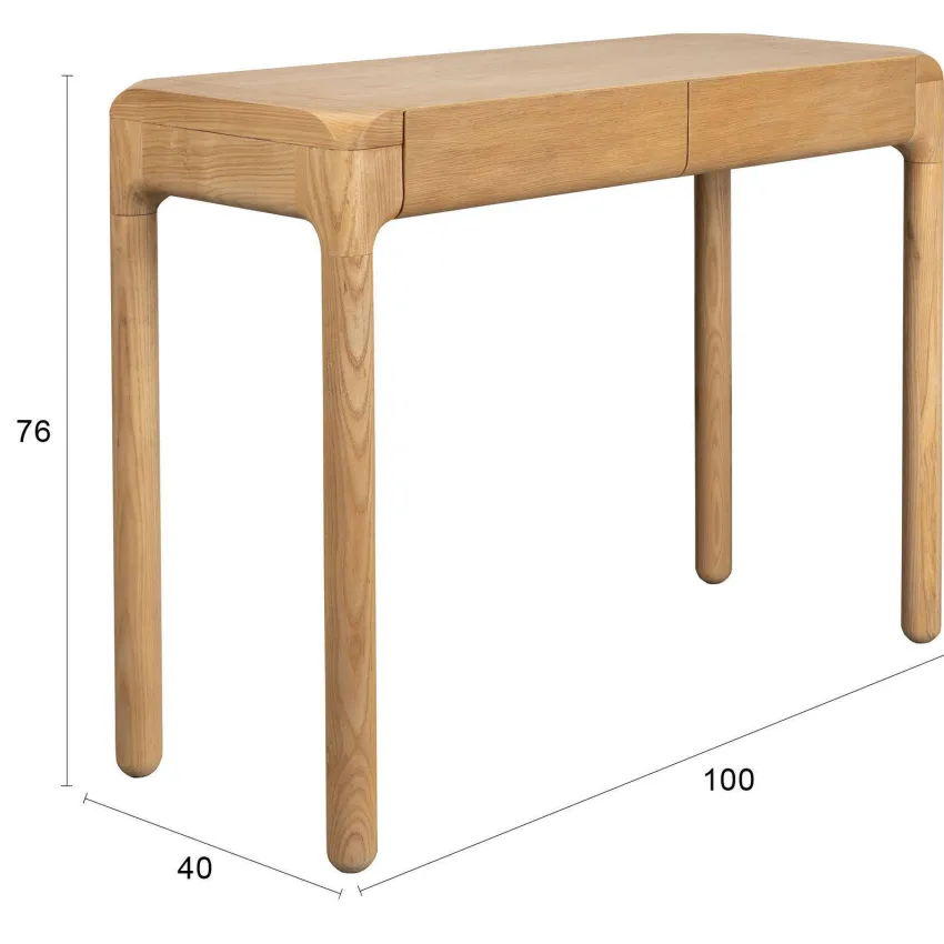 Zuiver Storm consoletafel naturel, foto 4