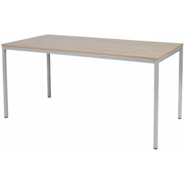 Schaffenburg Bureautafel - Domino Basic 160x80 Havana Kersen - alu frame