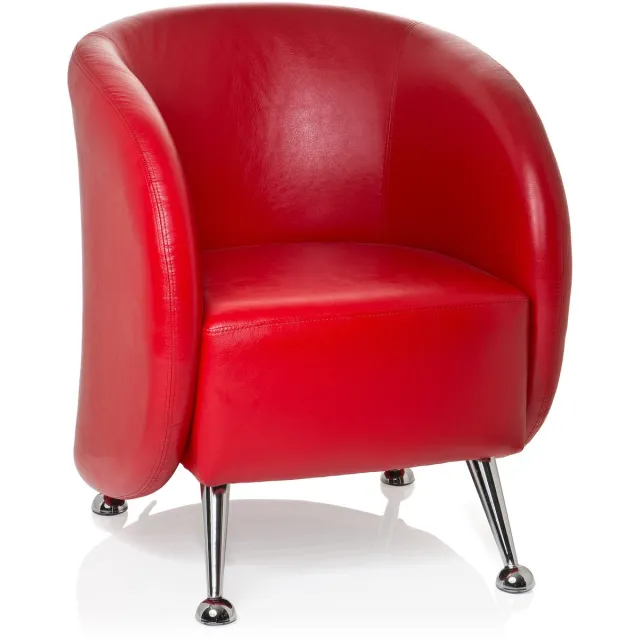 hjh office ST. Lucia | 1-Zits - Lounge stoel Wit
