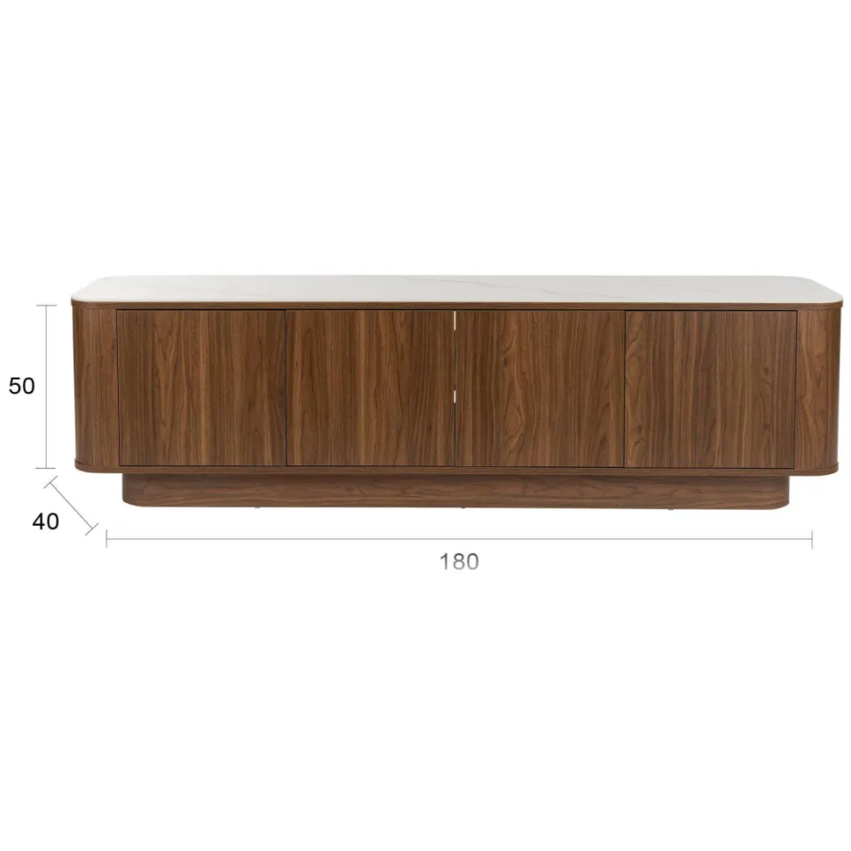 Housecraft Living Almira dressoir walnoot, foto 4