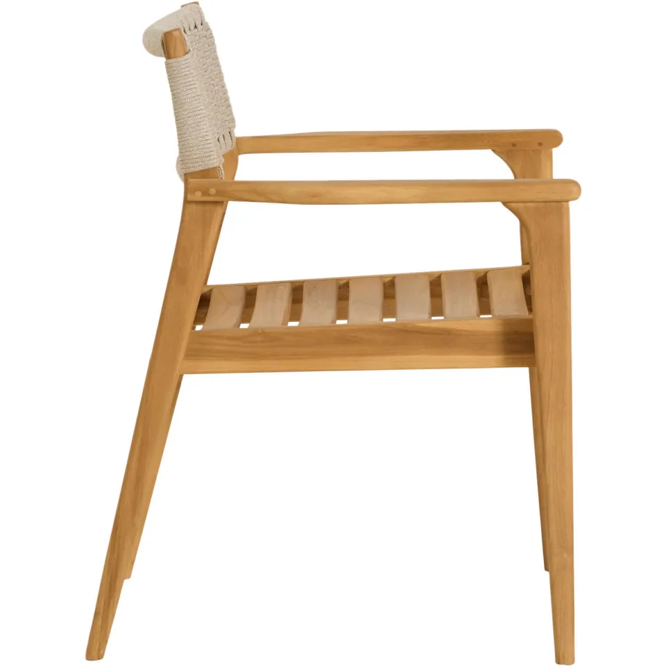 Studio LIVIT Puro teak tuinstoel naturel, foto 4