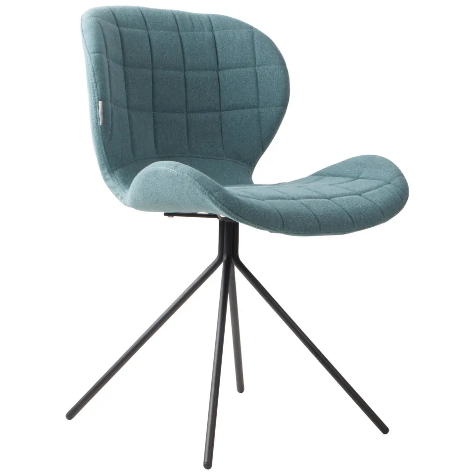 Zuiver OMG eetkamerstoel blauw, foto 3