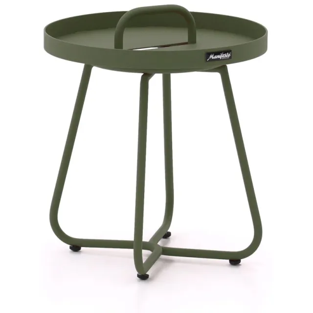 Manifesto Furniture Manifesto Pito bijzet tuintafel ø 37cm (h:43cm) Groen