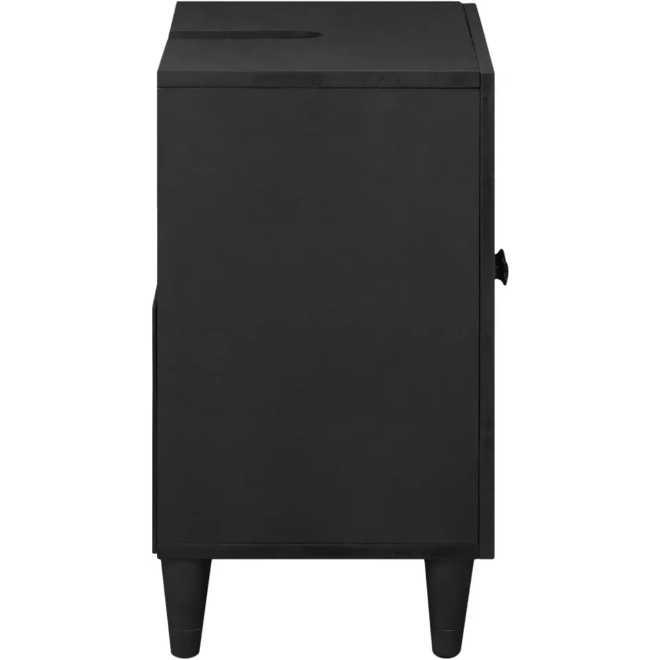 vidaXL Wastafelkast Multikleur 62 x 33 x 58 cm Massief Mango Hout meerkleurig, foto 4