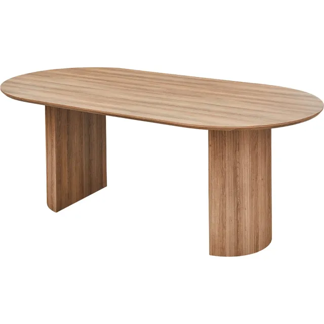 Rousseau Eettafel Lagos | 200 x 110 x 76 cm | decor oude eik bruin