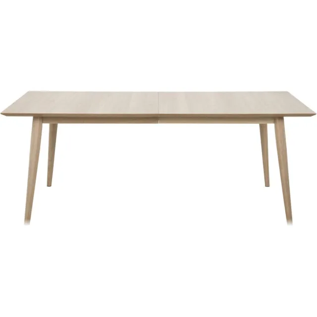 Scandes Century Eettafels Rechthoekig - Bruin Wit|Bruin