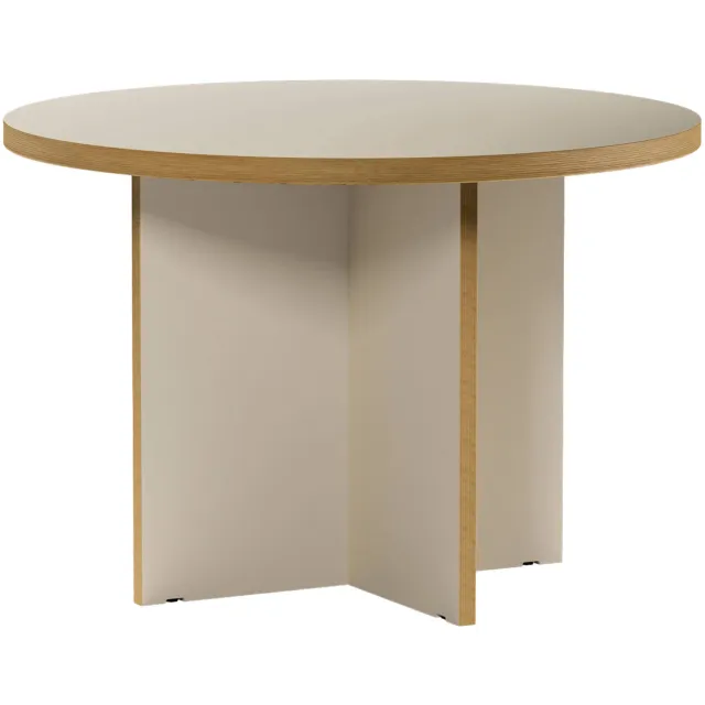 HKLIVING eetkamertafel Cream