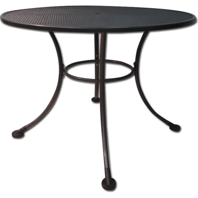 Noach outdoor Basic ronde tuintafel 105 cm Antraciet
