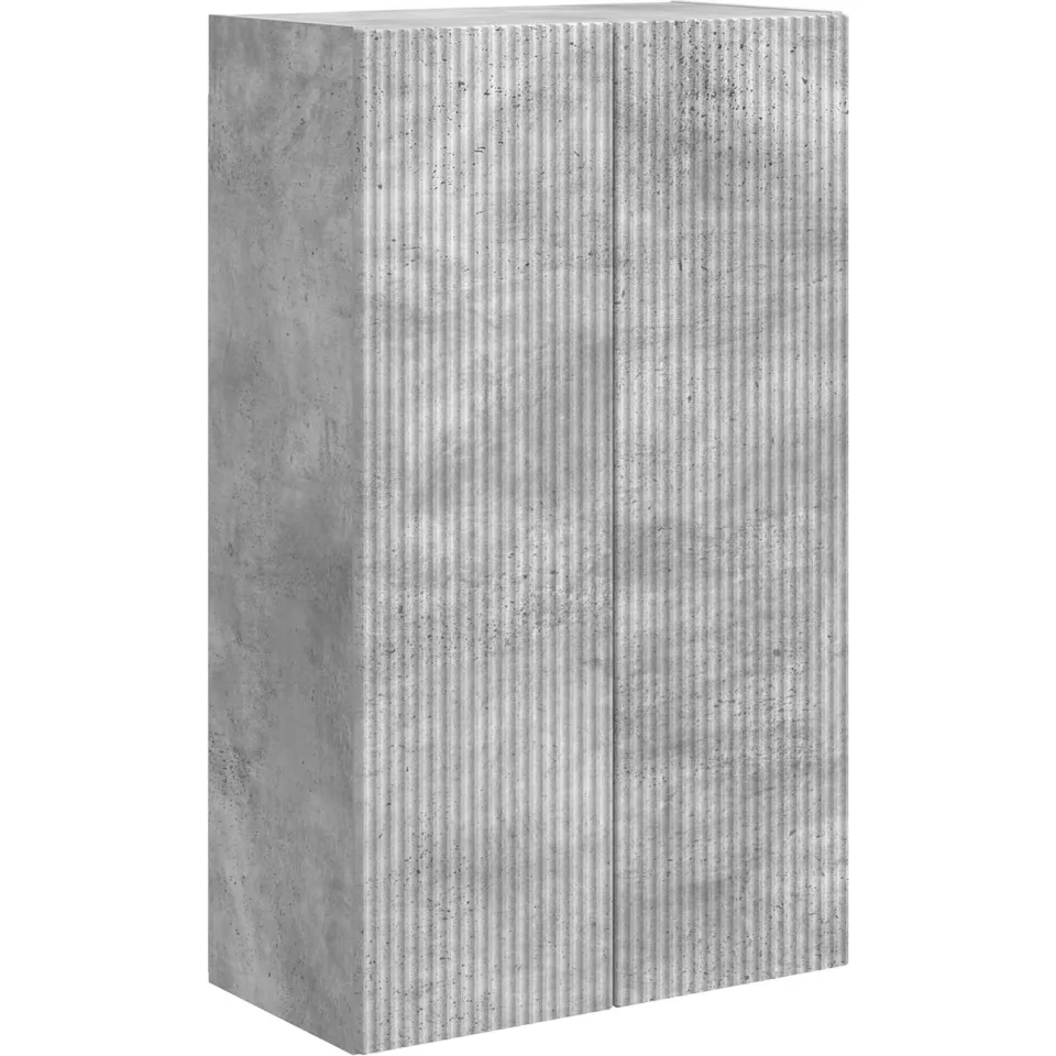 vidaXL TV-wandkast 59,5 x 31 x 100 cm Beton Grijs Bewerkt hout, foto 3