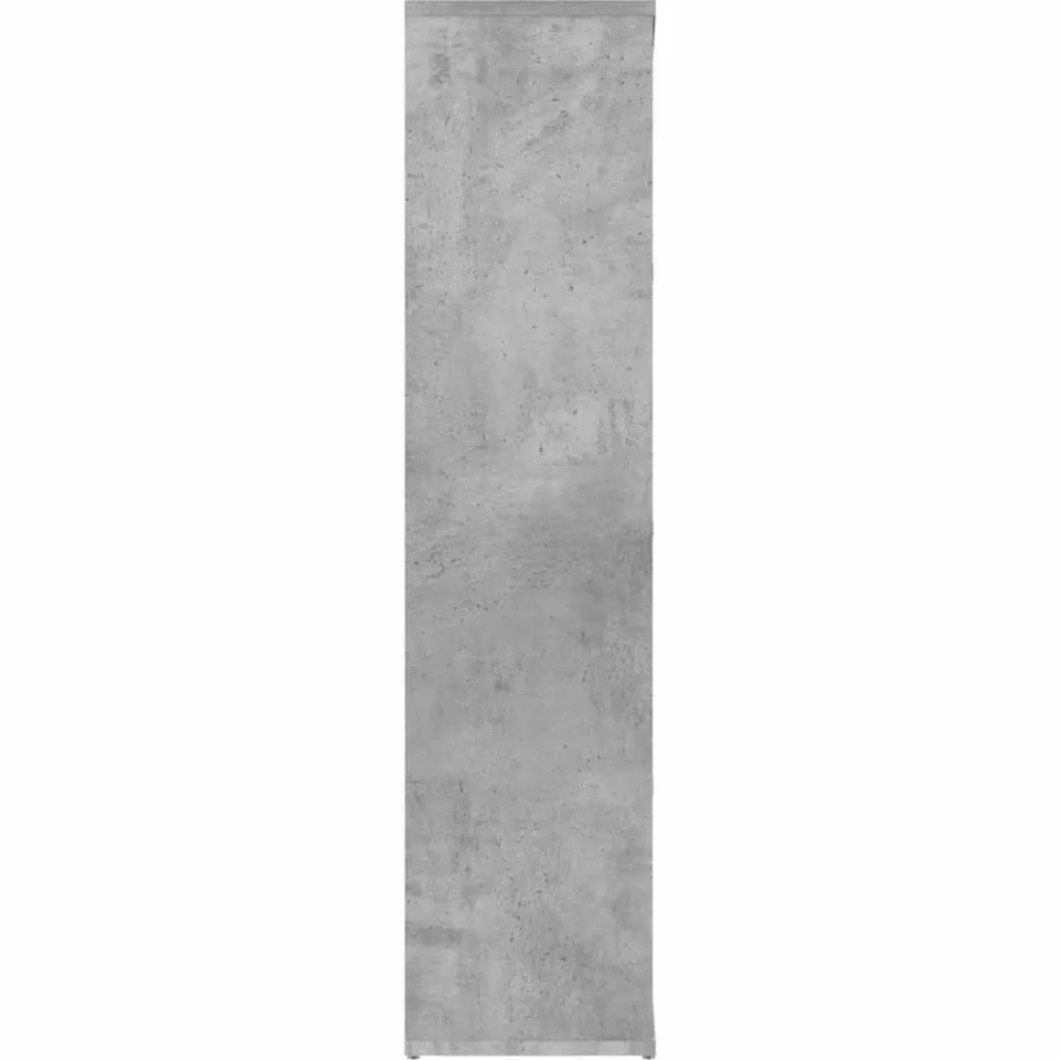 vidaXL Boekenkast 50x25x106 cm bewerkt hout betongrijs grijs, foto 3