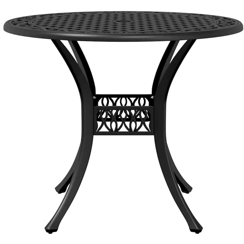 vidaXL 3-delige Bistroset gietaluminium zwart, foto 4