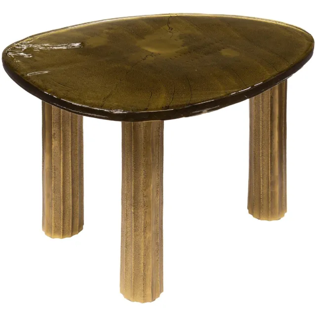Nest of Nora Salontafel Olav M - Kleine bijzettafel - Antiek Goud