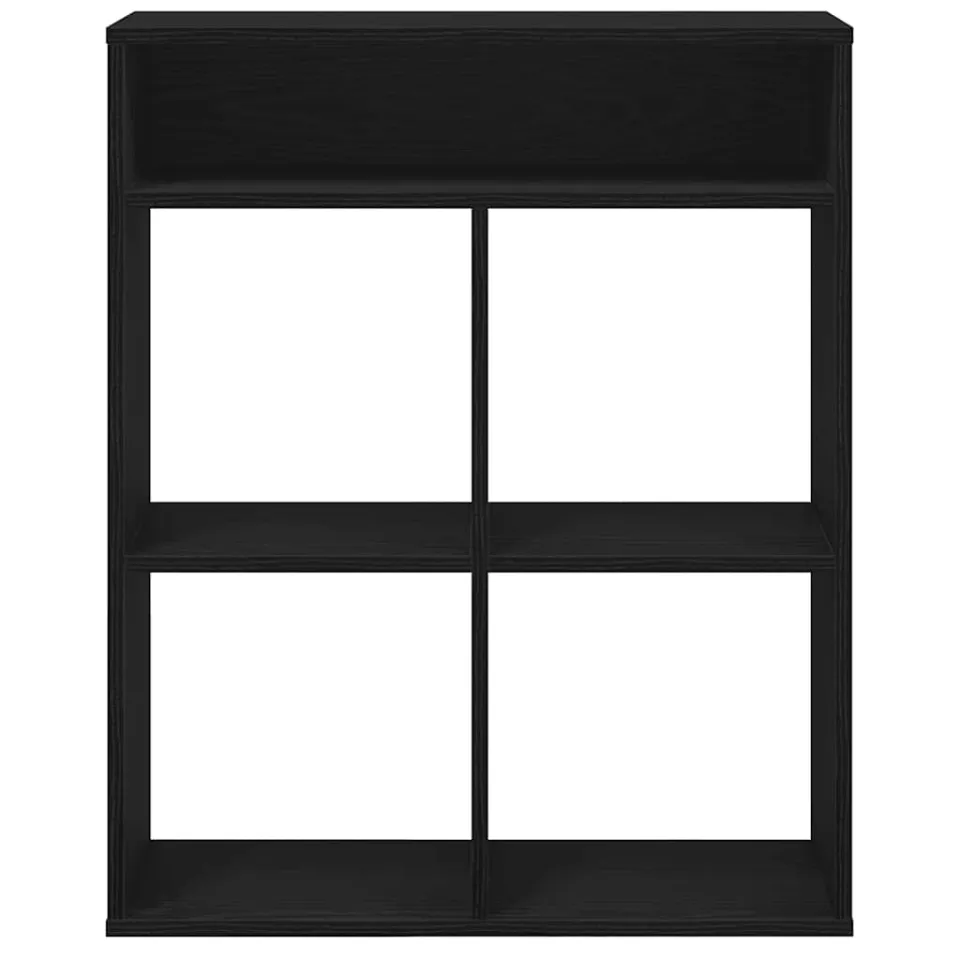 vidaXL Boekenkast 66x31x80 cm bewerkt hout zwart, foto 4