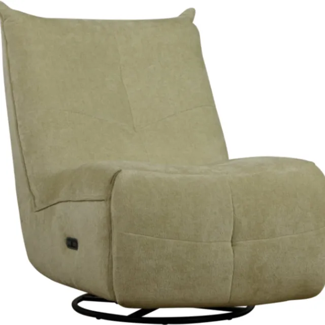 Meubelplaats Elektrische relaxfauteuil Thirza - Stella Natural 1 beige - schommelfunctie en accu