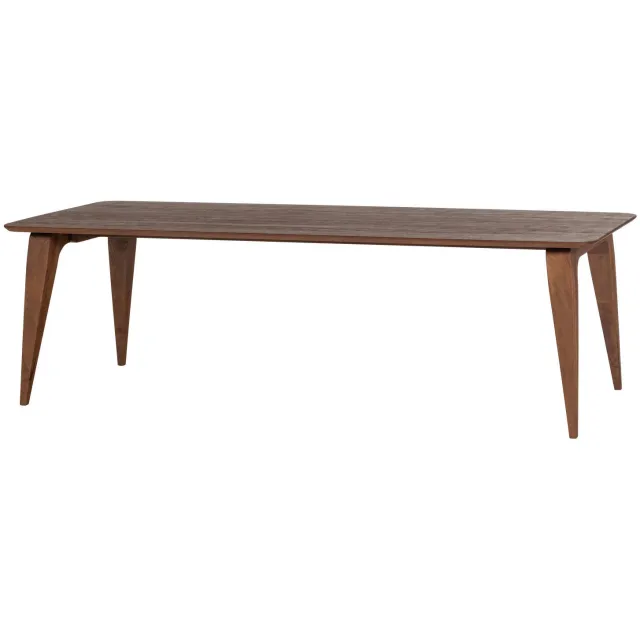 WOOOD Rubo Eettafel - Mangohout - Bruin - 77x300x95 brown