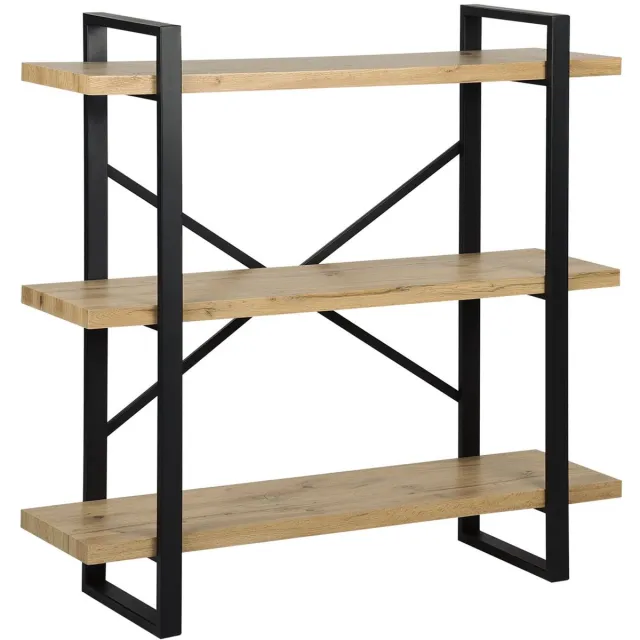 Beliani TIMBER - Boekenkast - Lichtbruin - MDF
