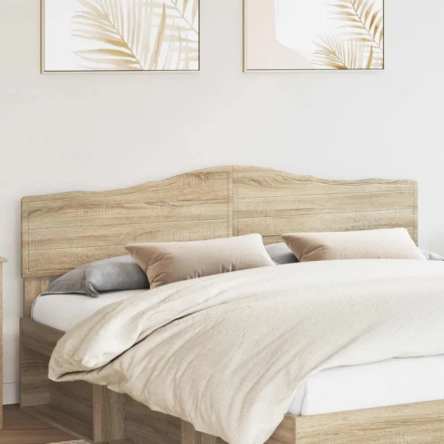 vidaXL Hoofdbord Sonoma Eiken Bewerkt hout Bruin