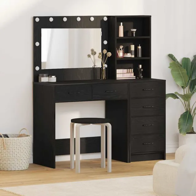 vidaXL Plafondtafel 2 st Zwart 78.5 x 41 x 135 cm Bewerkt hout, foto 2
