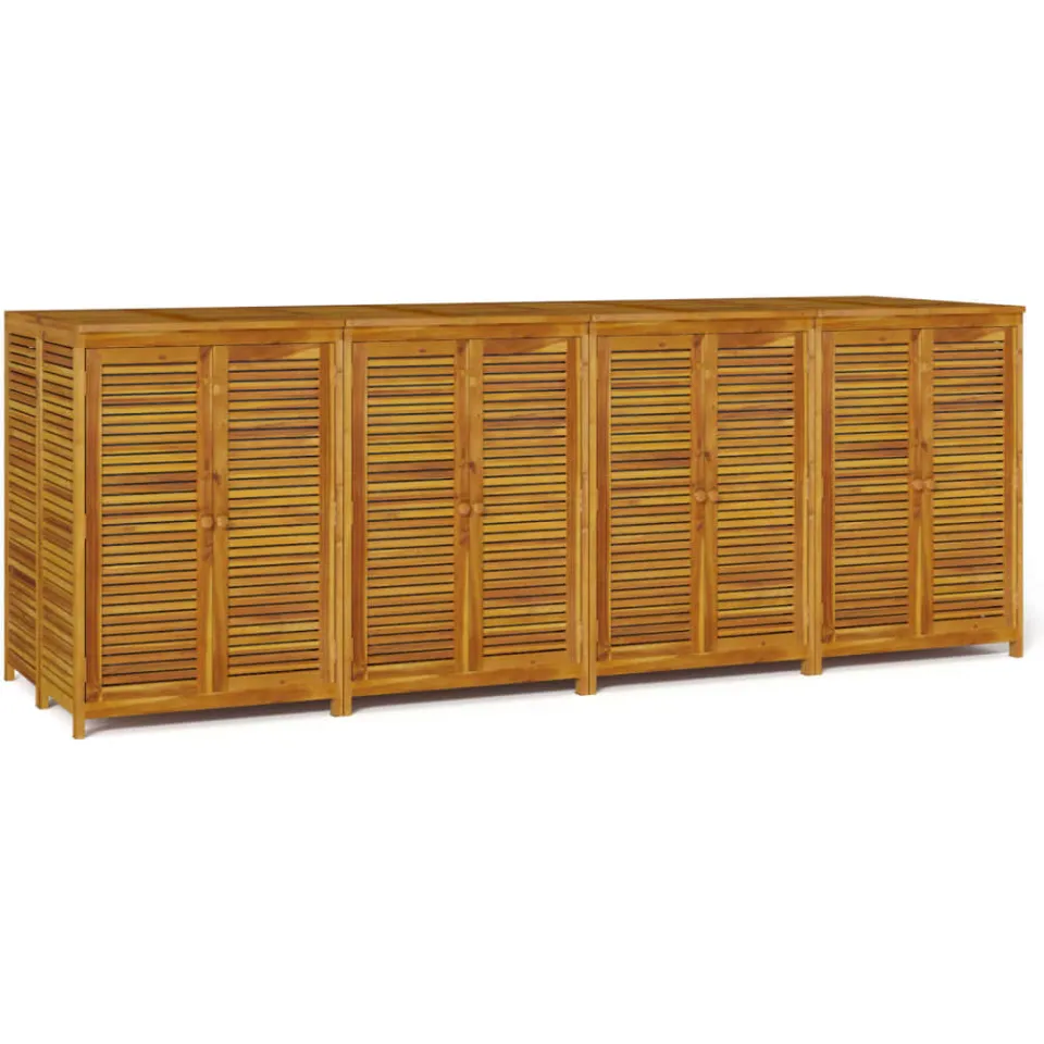 vidaXL Tuinbox 280x87x104 cm massief acaciahout Bruin
