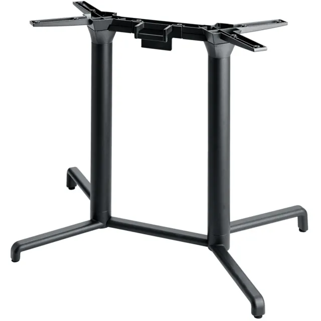 Nardi Tafelpoot dubbel Scudo; 52x87x71 cm (BxLxH); antraciet