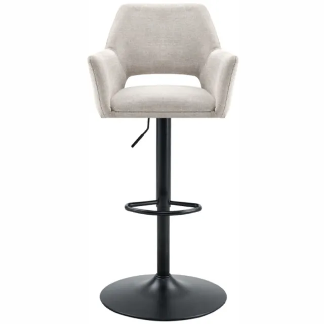 Giga Living Barkruk Tess Linnen Beige - Giga Meubel - Set van 2