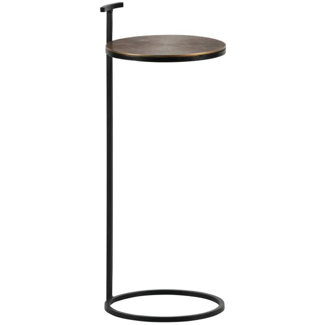 WOOOD Position bijzettafel antique brass