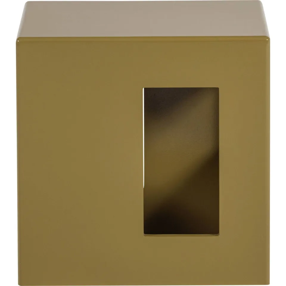 vtwonen Modern bijzettafel vierkant goudkleurig, foto 3