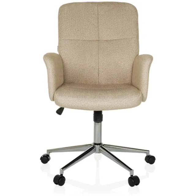 hjh office Bureaustoel / draaistoel / kuipstoel SOLAO 400 stof mint hjh OFFICE Beige
