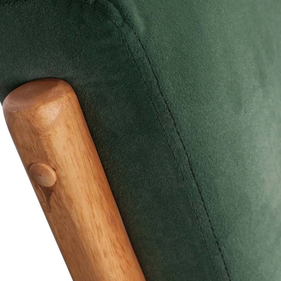 WOOOD Mark Fauteuil - Chenille - Zand - 75x67x82, foto 5
