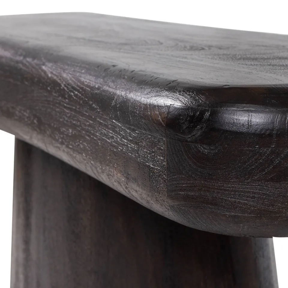 WOOOD Amco bijzettafel donkerbruin, foto 4