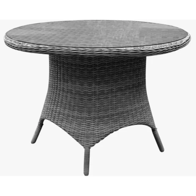 AVH-Outdoor Tuinmeubelen Riccione dining tuintafel \xd8 110 cm kobo grijs