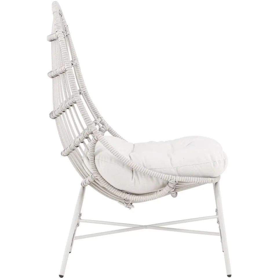 Nohr Shariece outdoor loungestoel beige, foto 6