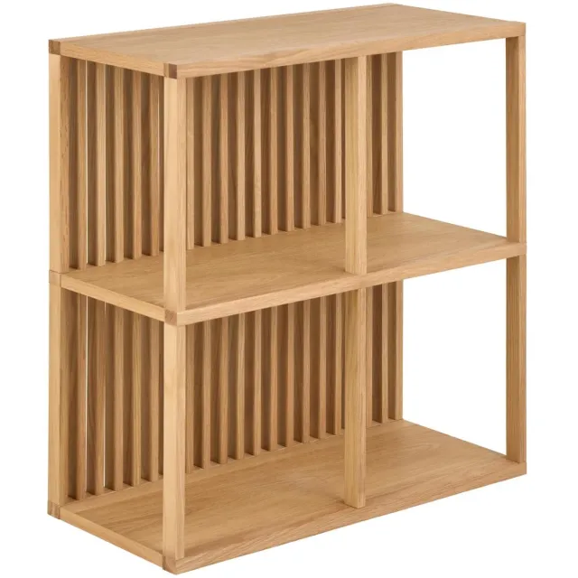 Giga Living Wandplank Kairo Eiken 67x31x69 cm - Giga Living Oak