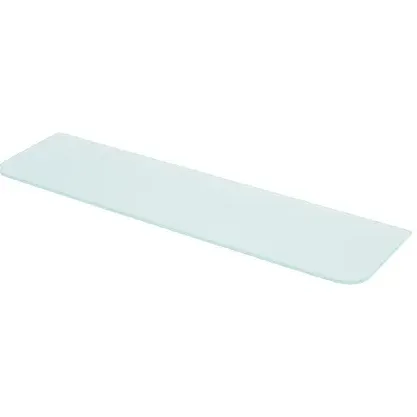 Duraline Planchet 2xr - Mat - Glas - Muurbevestiging - Mat - 60x1cm Transparant