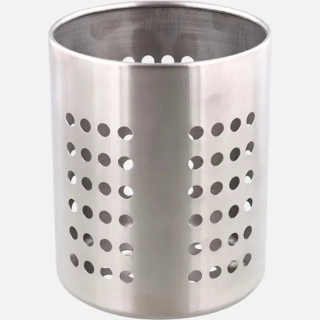 Five® Bestekhouder - RVS - Zilver - Ø 11,1 x 13,5 cm