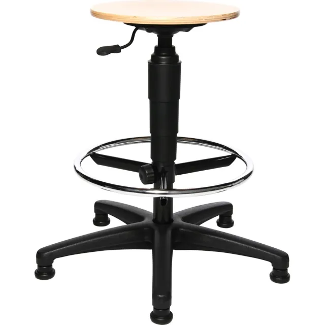 bureaustoelen TOPSTAR TEC 60 MET VOETRING zwart