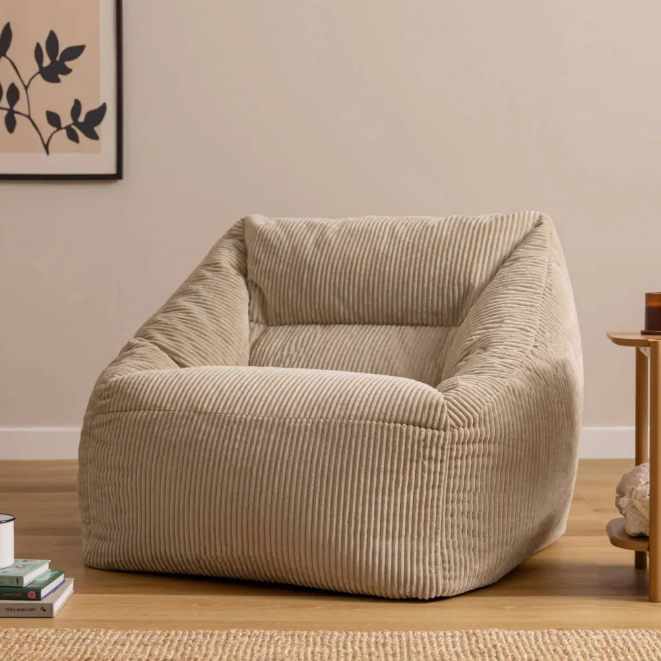iCON Zitzak Fauteuil Natalia beige, foto 6