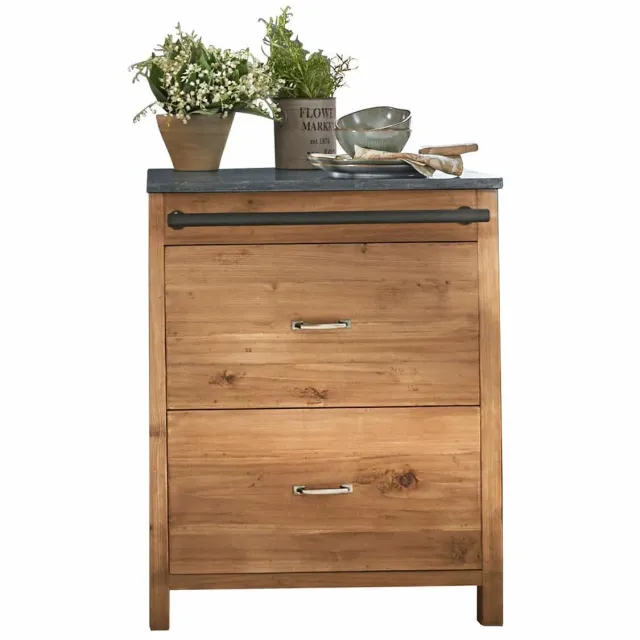 Loberon Basiskast Sunnybrook bruin/grijs