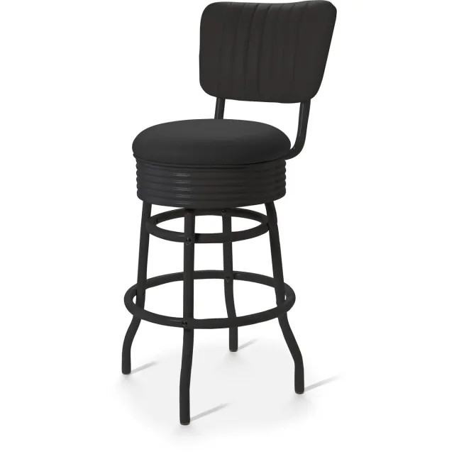 Bel Air Furniture Palace Barstool Backrest MP 66 Black zwart