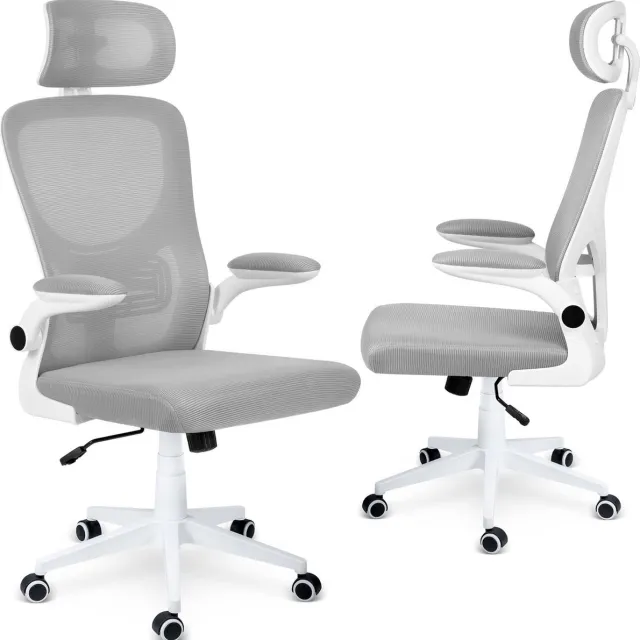 Sofotel Brass micromesh bureaustoel - grijs