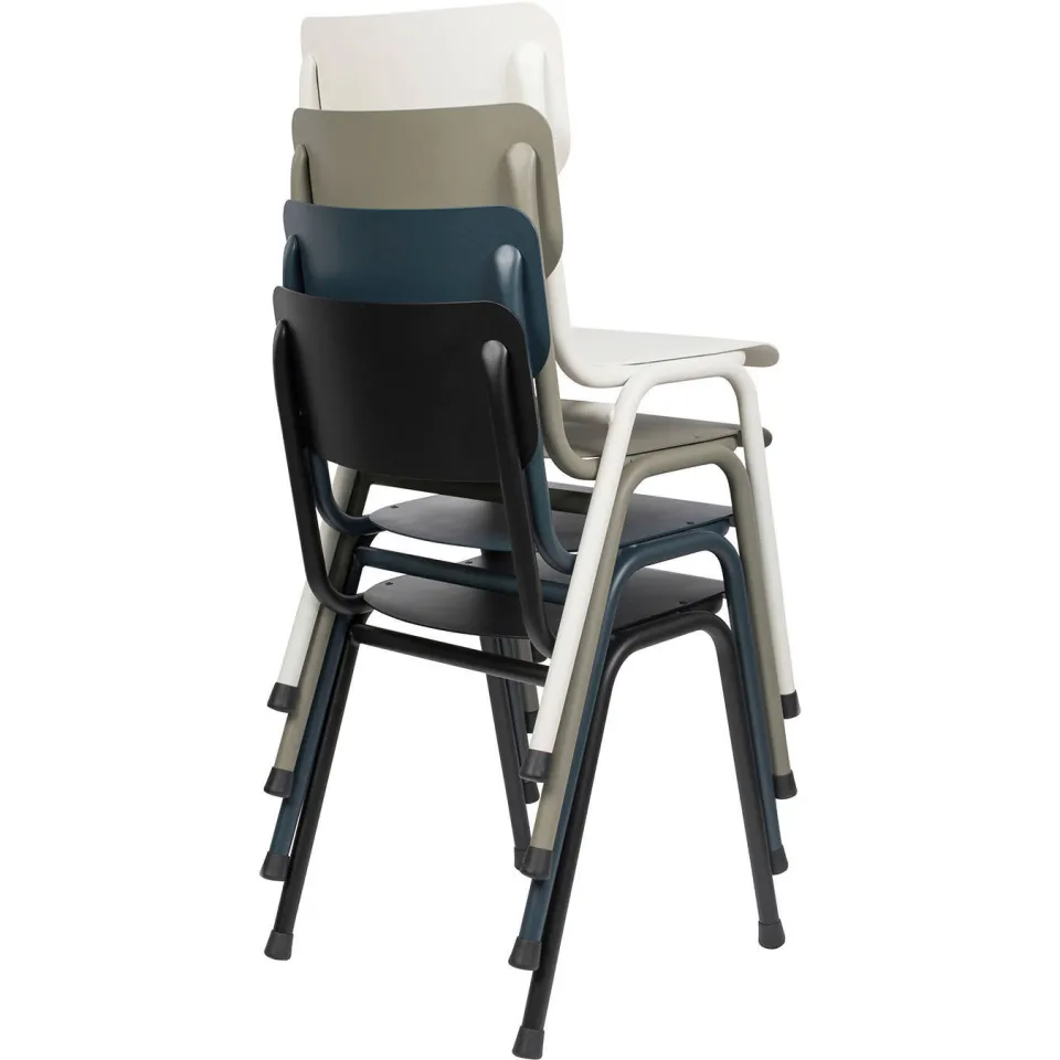 Zuiver Back to School tuinstoel zwart, foto 5