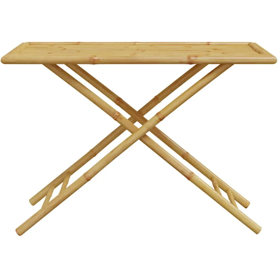 vidaXL Tuintafel inklapbaar 110x55x75 cm bamboe bruin, foto 4