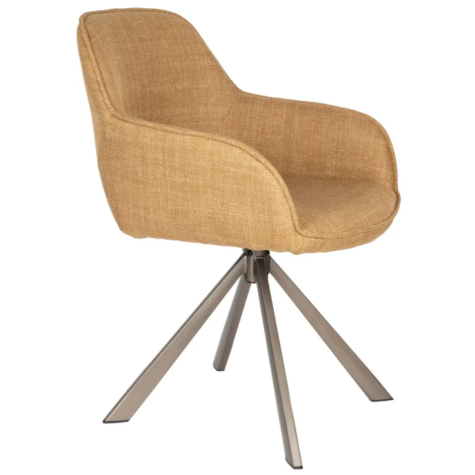 Housecraft Living Toye eetkamerstoel set van 2 geel, foto 6