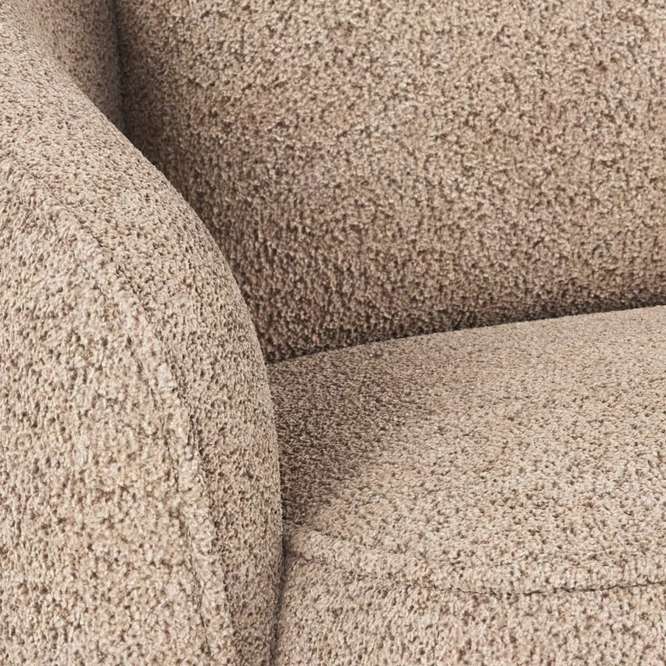 Rowico Home Norris gestoffeerde 4-zits hoekbank beige - rechts - 319 cm, foto 4